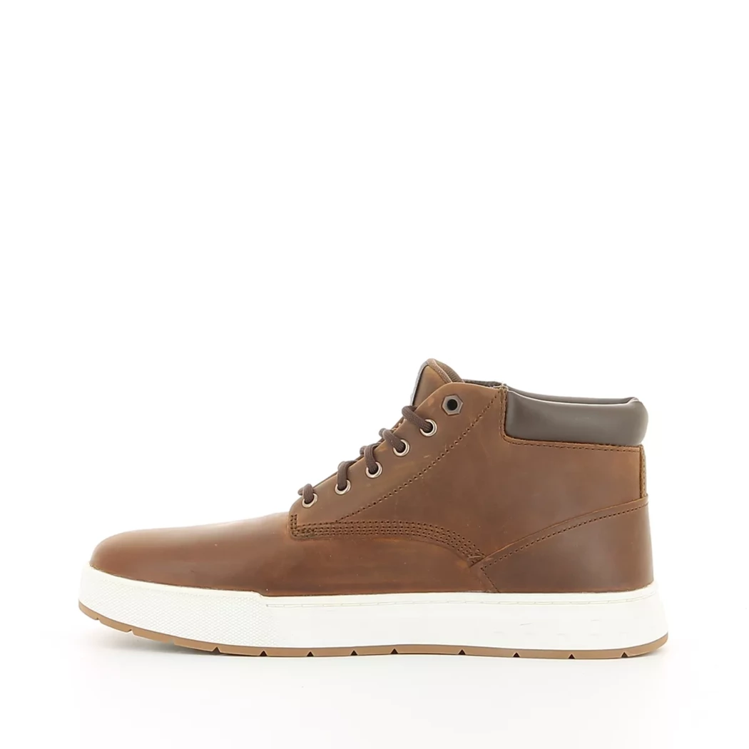 Image (4) de la chaussures Timberland - Bottines Cuir naturel / Cognac en Cuir
