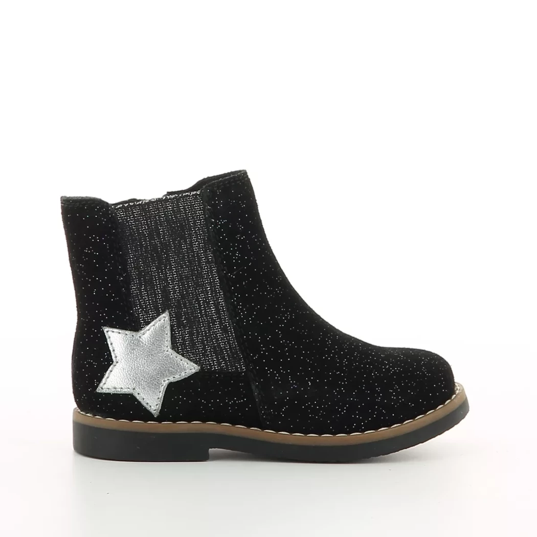 Image (2) de la chaussures Les Fees de Bengale - Boots Noir en Cuir