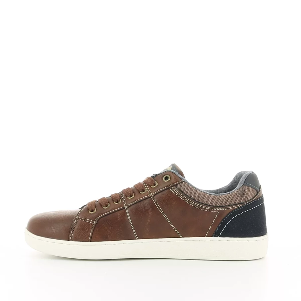 Image (4) de la chaussures Lee Cooper - Baskets Cuir naturel / Cognac en Cuir synthétique