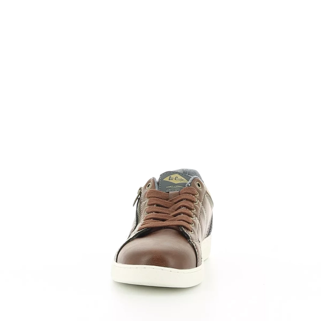 Image (5) de la chaussures Lee Cooper - Baskets Cuir naturel / Cognac en Cuir synthétique