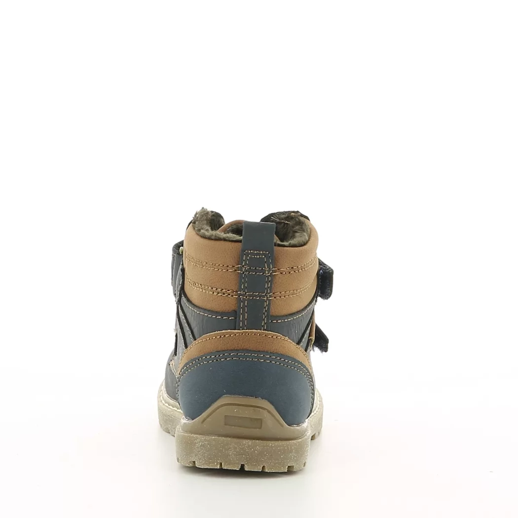 Image (3) de la chaussures Off Road - Bottines Bleu en Cuir synthétique