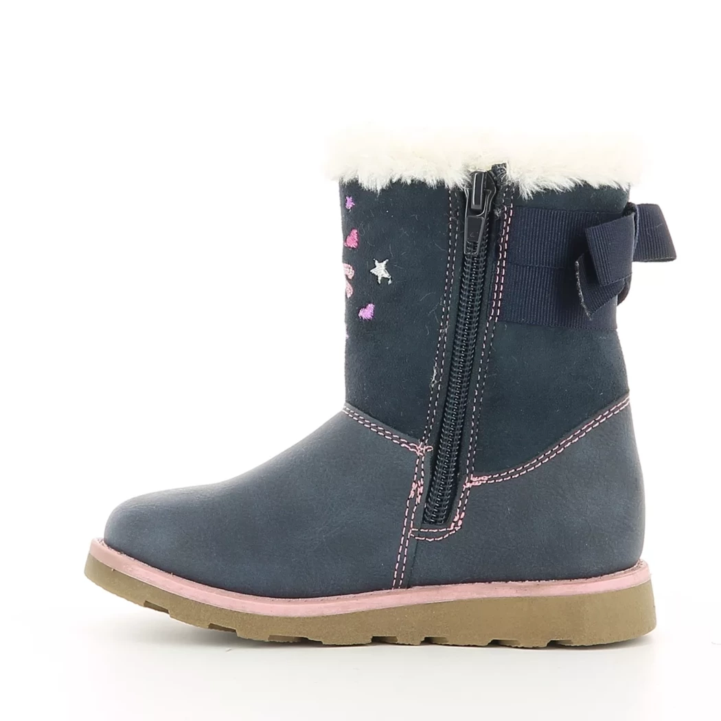 Image (4) de la chaussures Paloma Totem - Boots Bleu en Cuir synthétique