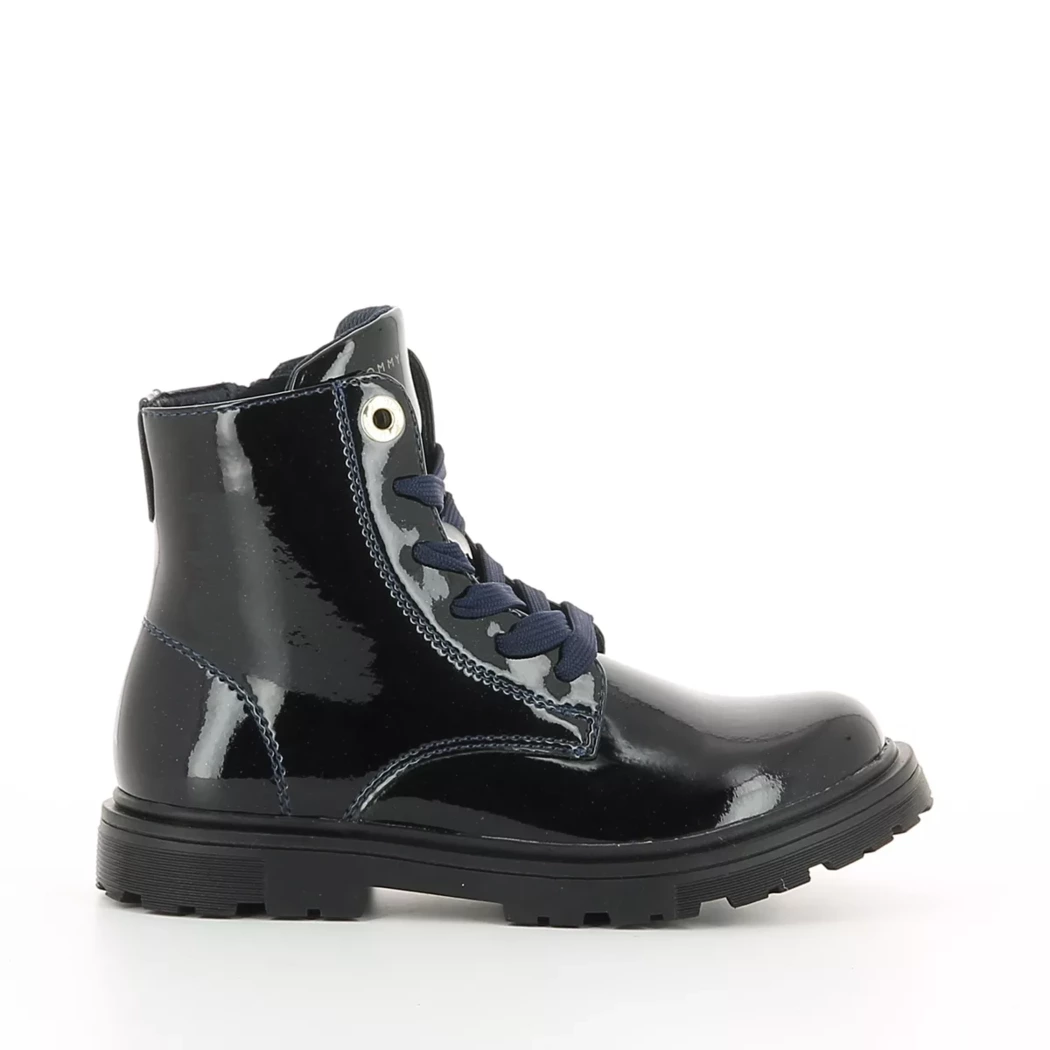 Image (2) de la chaussures Tommy Hilfiger - Bottines Bleu en Cuir synthétique