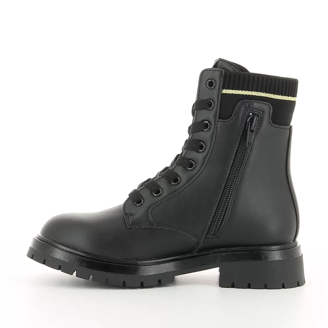 Image (4) de la chaussures Tommy Hilfiger - Bottines Noir en Cuir synthétique