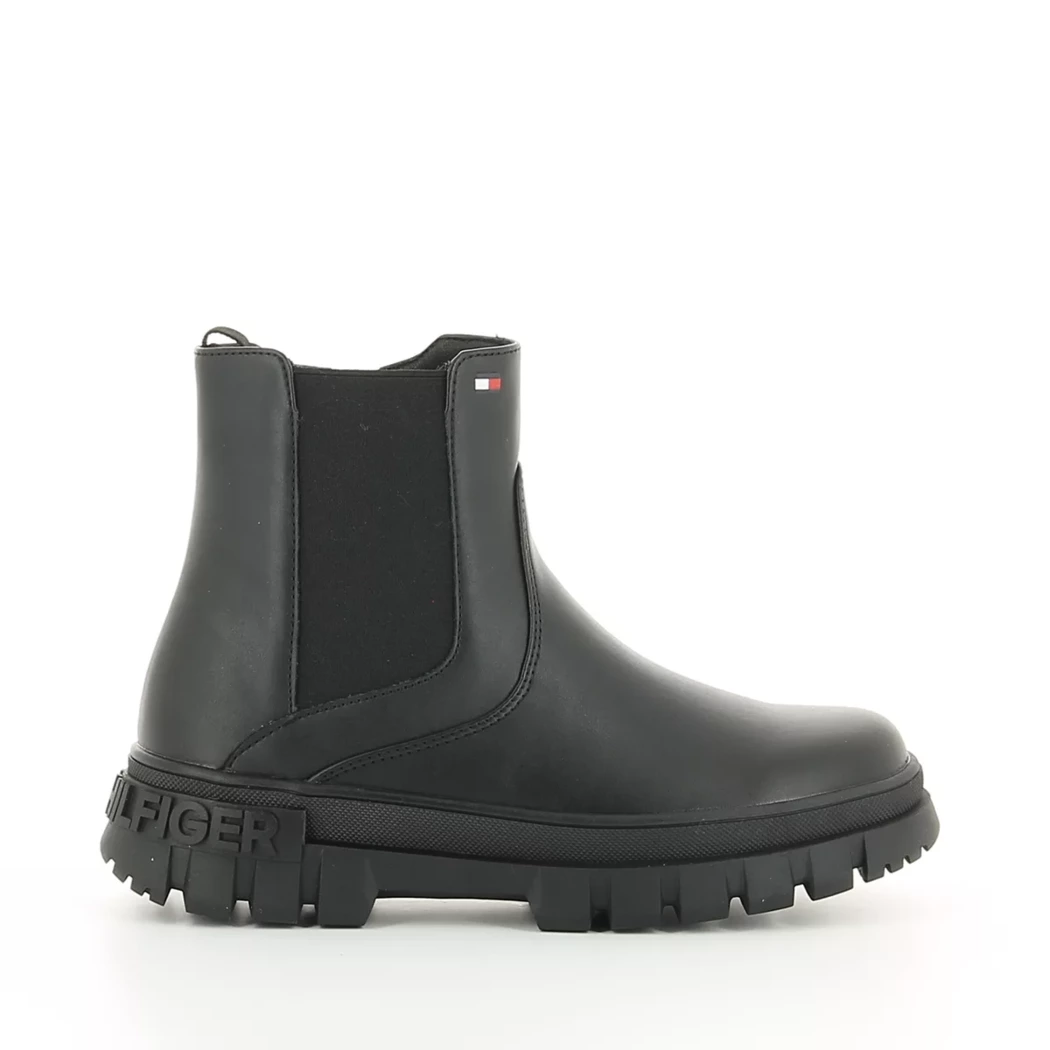 Image (2) de la chaussures Tommy Hilfiger - Boots Noir en Cuir synthétique