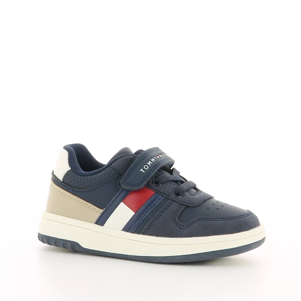 Image (1) de la chaussures Tommy Hilfiger - Baskets Bleu en Cuir synthétique