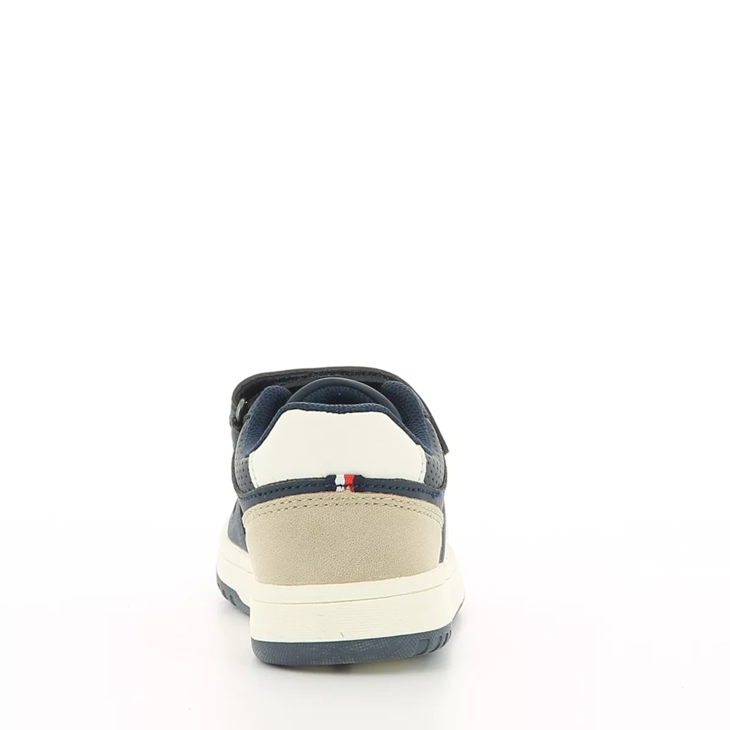 Image (3) de la chaussures Tommy Hilfiger - Baskets Bleu en Cuir synthétique