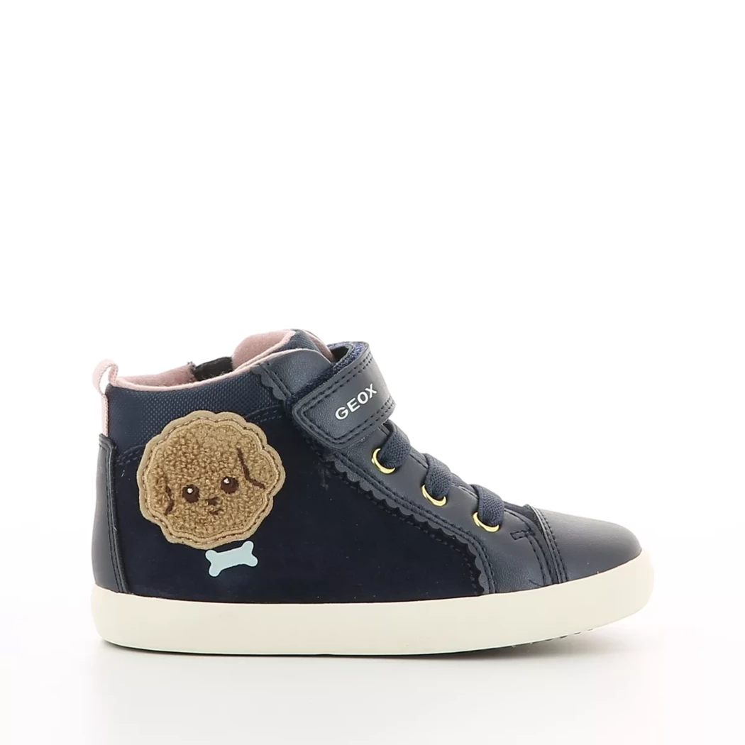 Image (2) de la chaussures Geox - Bottines Bleu en Cuir nubuck Image (2) de la chaussures Geox - Bottines Bleu en Cuir nubuck