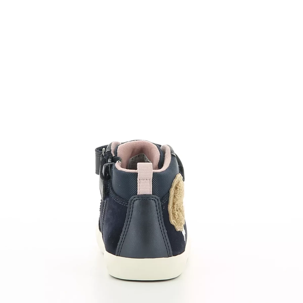 Image (3) de la chaussures Geox - Bottines Bleu en Cuir nubuck Image (3) de la chaussures Geox - Bottines Bleu en Cuir nubuck