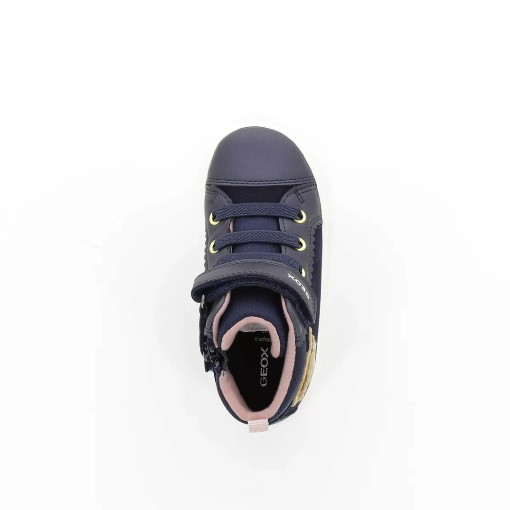 Image (6) de la chaussures Geox - Bottines Bleu en Cuir nubuck Image (6) de la chaussures Geox - Bottines Bleu en Cuir nubuck