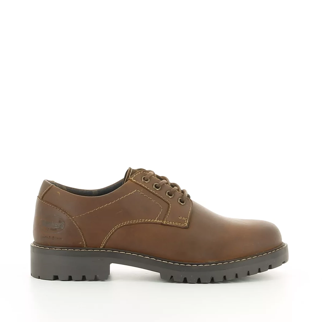 Image (2) de la chaussures Dockers - Chaussures à lacets Cuir naturel / Cognac en Cuir Image (2) de la chaussures Dockers - Chaussures à lacets Cuir naturel / Cognac en Cuir