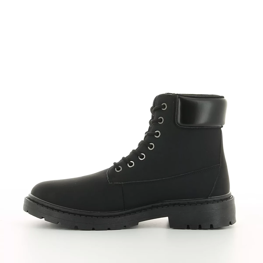Image (4) de la chaussures Jack & Jones - Bottines Noir en Cuir synthétique Image (4) de la chaussures Jack & Jones - Bottines Noir en Cuir synthétique
