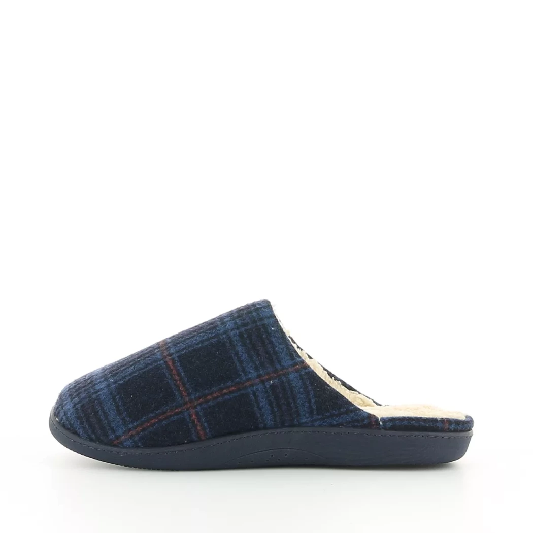 Image (4) de la chaussures Isotoner - Pantoufles et Chaussons Bleu en Textile