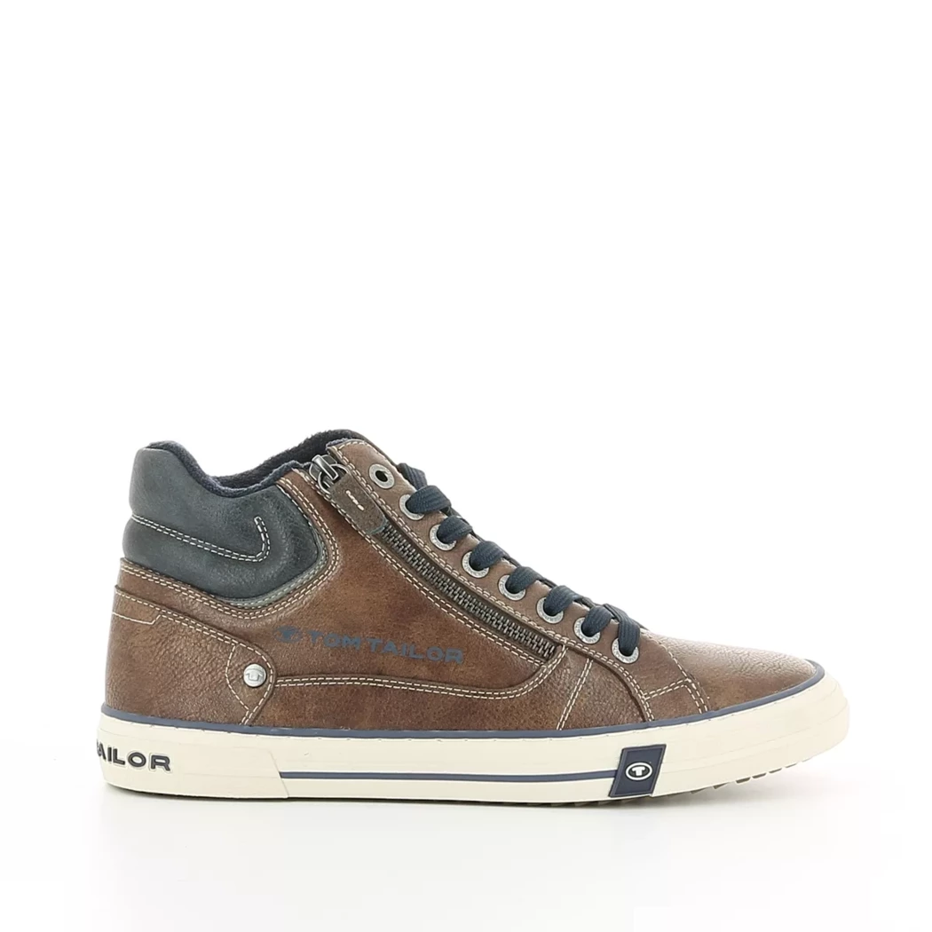 Image (2) de la chaussures Tom Tailor - Bottines Marron en Cuir synthétique