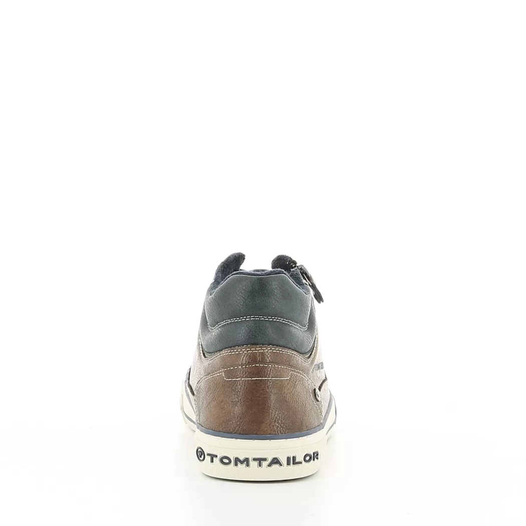 Image (3) de la chaussures Tom Tailor - Bottines Marron en Cuir synthétique