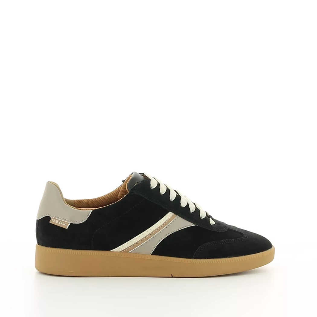 Image (2) de la chaussures Geox - Baskets Noir en Cuir nubuck Image (2) de la chaussures Geox - Baskets Noir en Cuir nubuck