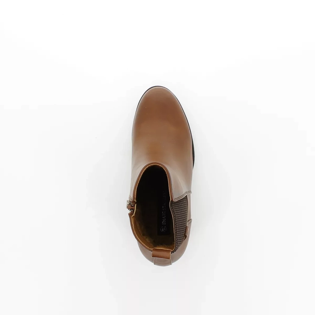 Image (6) de la chaussures Smart Standard - Boots Cuir naturel / Cognac en Cuir synthétique