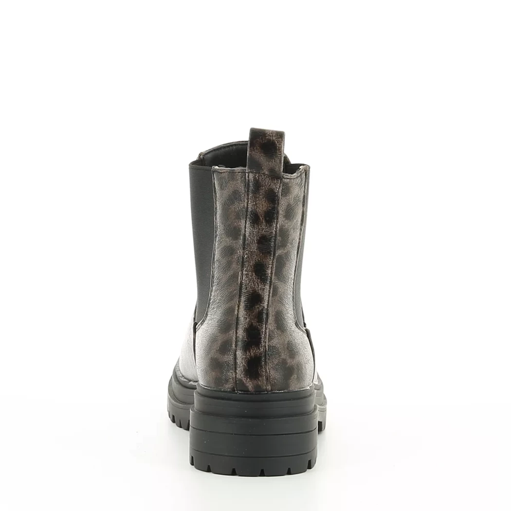 Image (3) de la chaussures Fashion Victim - Boots Taupe en Cuir synthétique