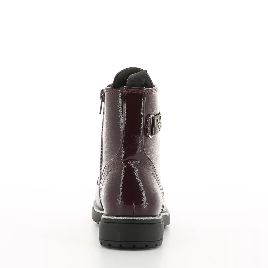 Image (3) de la chaussures Fashion Victim - Bottines Bordeaux en Cuir synthétique Image (3) de la chaussures Fashion Victim - Bottines Bordeaux en Cuir synthétique