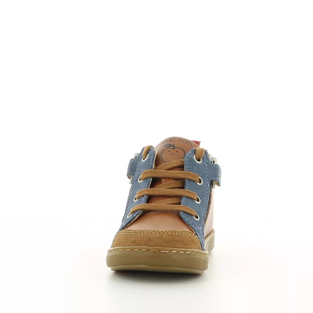 Image (5) de la chaussures Shoo pom - Bottines Cuir naturel / Cognac en Cuir