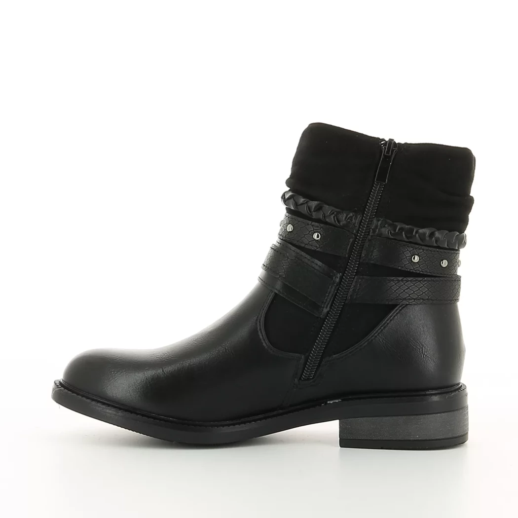 Image (4) de la chaussures Smart Standard - Boots Noir en Cuir synthétique