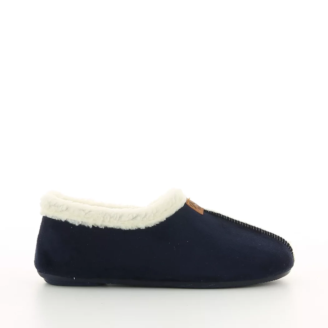 Image (2) de la chaussures OUF!... - Pantoufles et Chaussons Bleu en Textile
