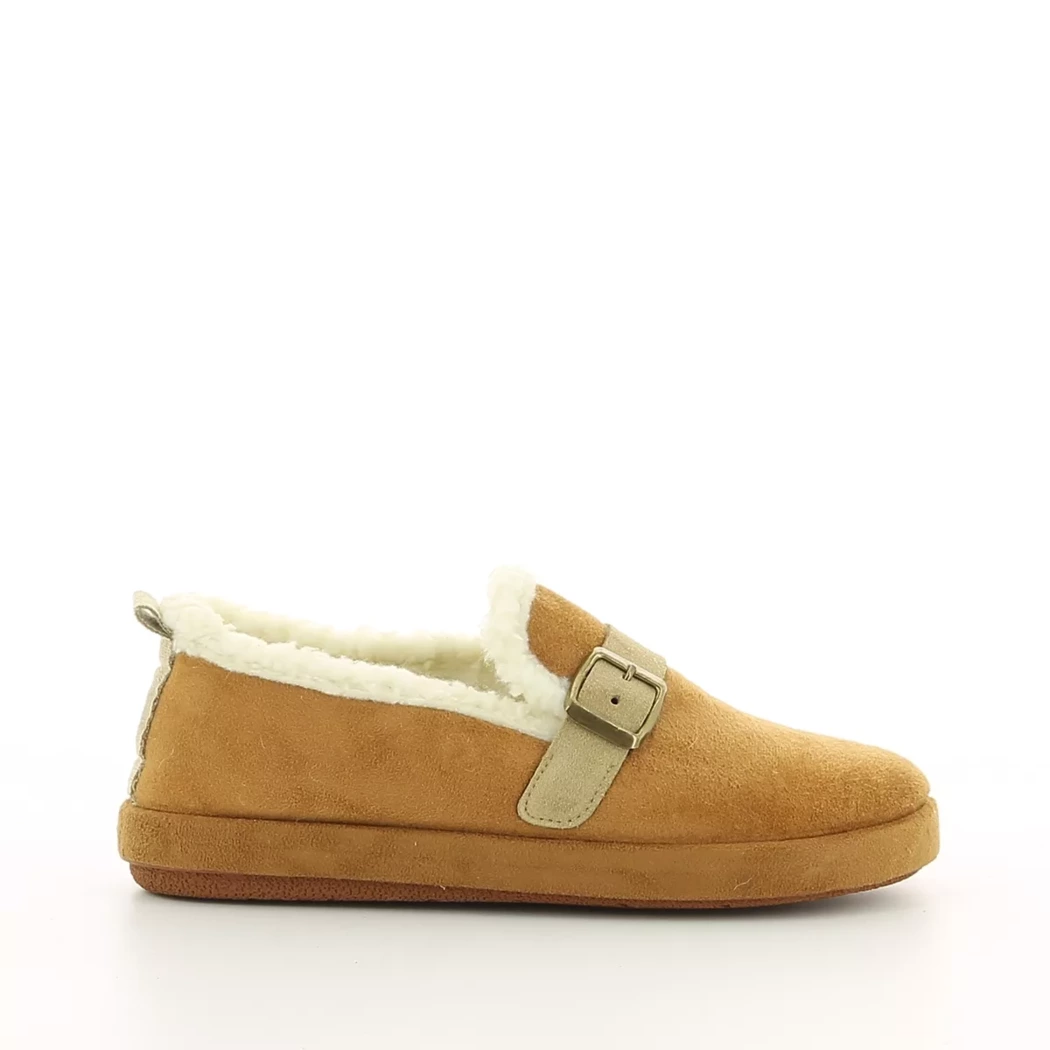 Image (2) de la chaussures OUF!... - Pantoufles et Chaussons Cuir naturel / Cognac en Textile Image (2) de la chaussures OUF!... - Pantoufles et Chaussons Cuir naturel / Cognac en Textile