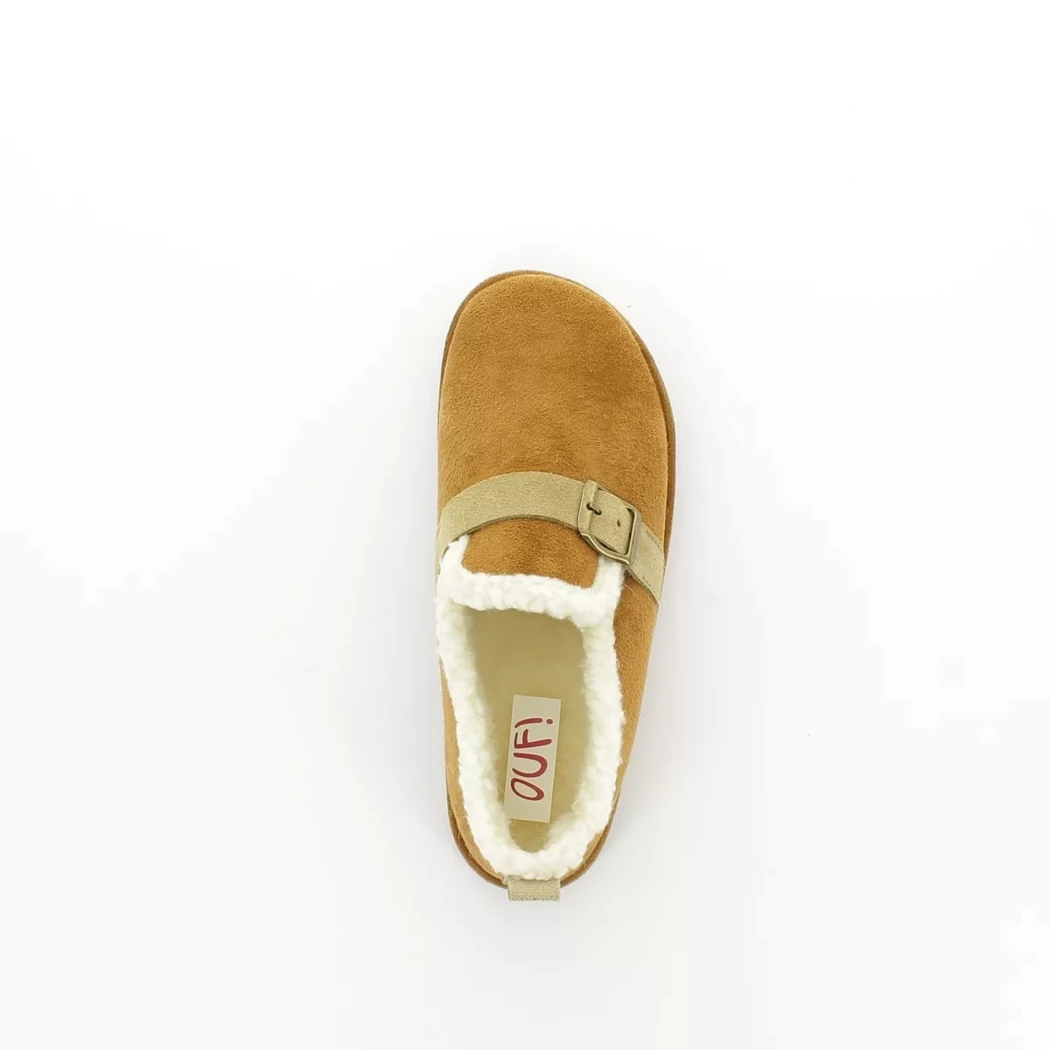 Image (6) de la chaussures OUF!... - Pantoufles et Chaussons Cuir naturel / Cognac en Textile Image (6) de la chaussures OUF!... - Pantoufles et Chaussons Cuir naturel / Cognac en Textile