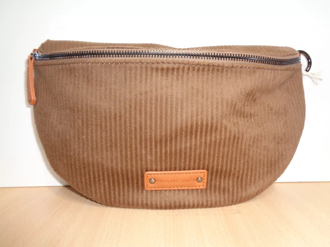 Image (1) de la chaussures Francinel - Sacs banane Marron en Cuir nubuck