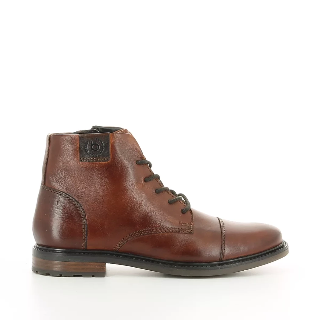 Image (2) de la chaussures Bugatti - Boots Cuir naturel / Cognac en Cuir