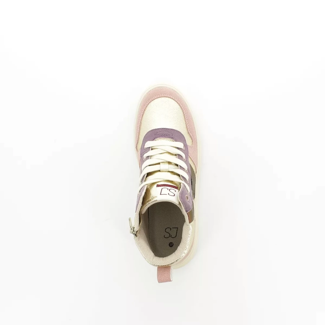 Image (6) de la chaussures Safety Jogger - Bottines Rose en Cuir synthétique