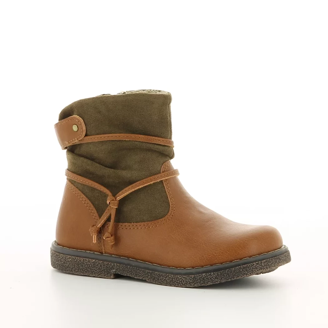 Image (1) de la chaussures Pretty Stories - Boots Cuir naturel / Cognac en Cuir synthétique