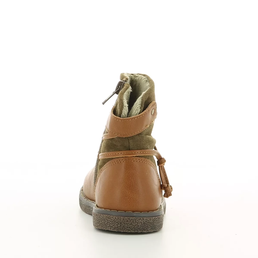 Image (3) de la chaussures Pretty Stories - Boots Cuir naturel / Cognac en Cuir synthétique