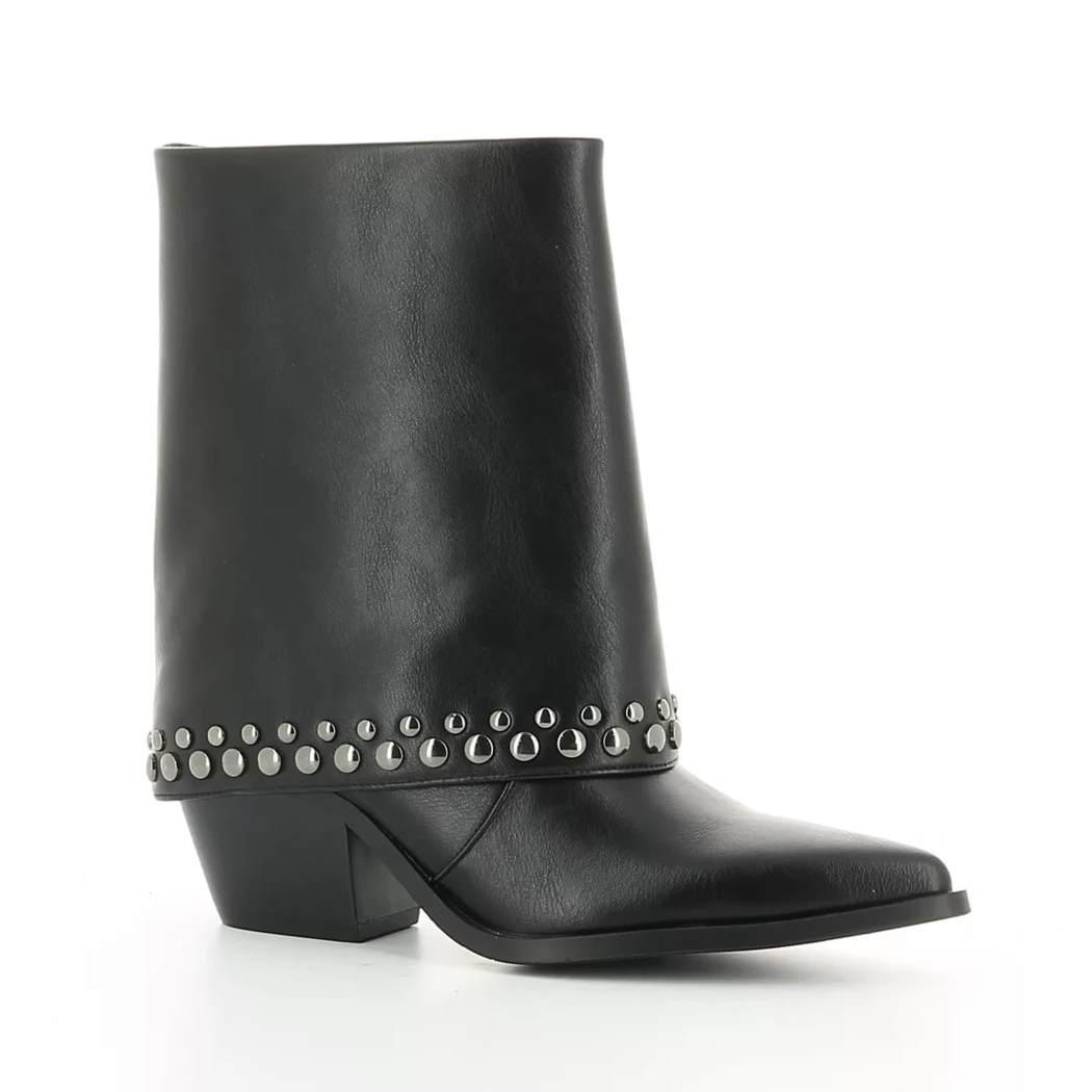 Image (1) de la chaussures Azarey - Boots Noir en Cuir