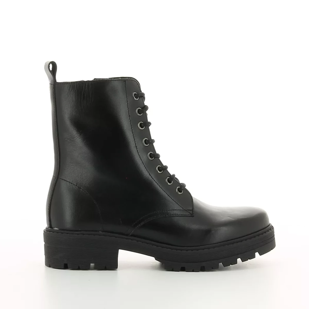 Image (2) de la chaussures Hee - Bottines Noir en Cuir