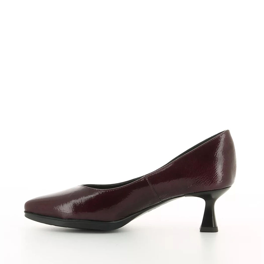 Image (4) de la chaussures Desiree - Escarpins Bordeaux en Cuir vernis