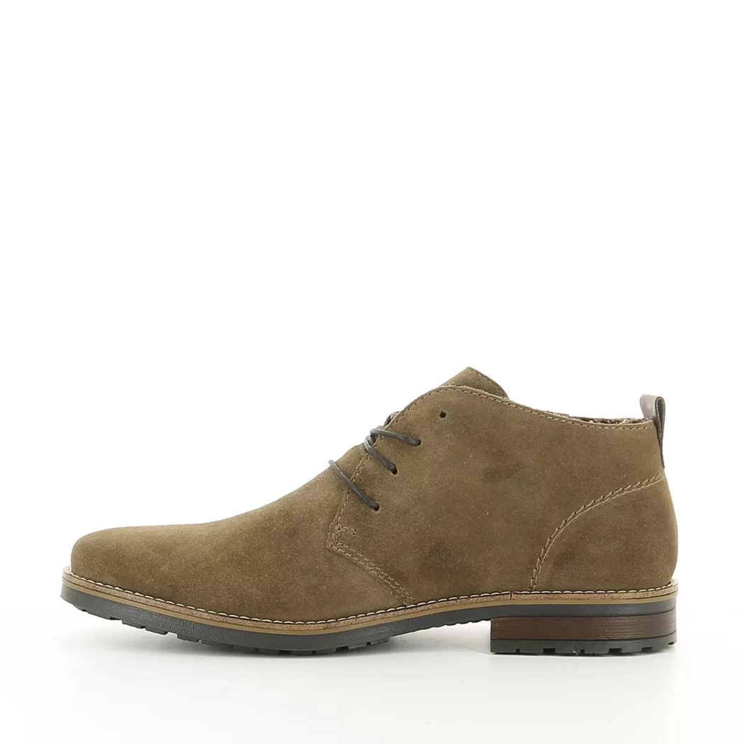 Image (4) de la chaussures Rieker - Bottines Taupe en Cuir synthétique Image (4) de la chaussures Rieker - Bottines Taupe en Cuir synthétique