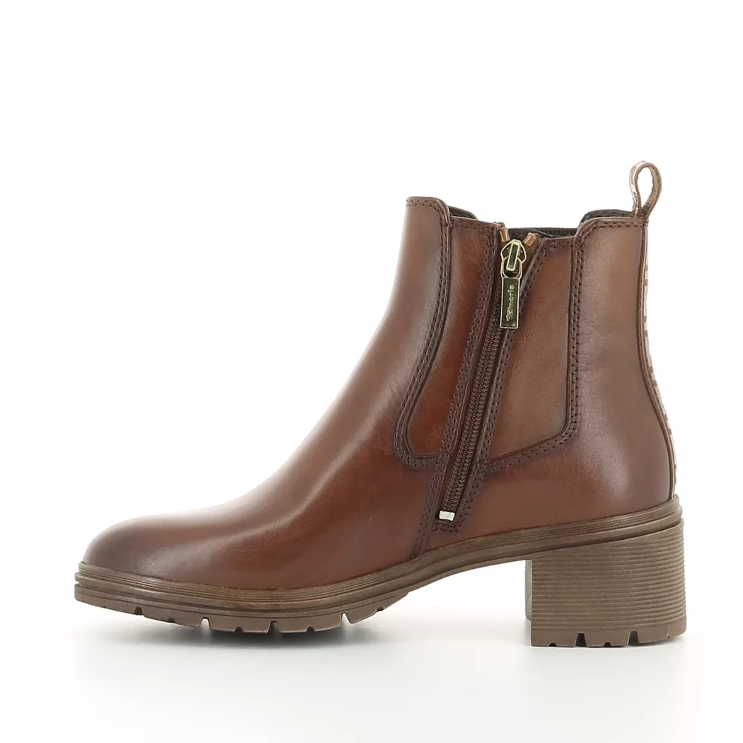 Image (4) de la chaussures Tamaris - Boots Cuir naturel / Cognac en Cuir