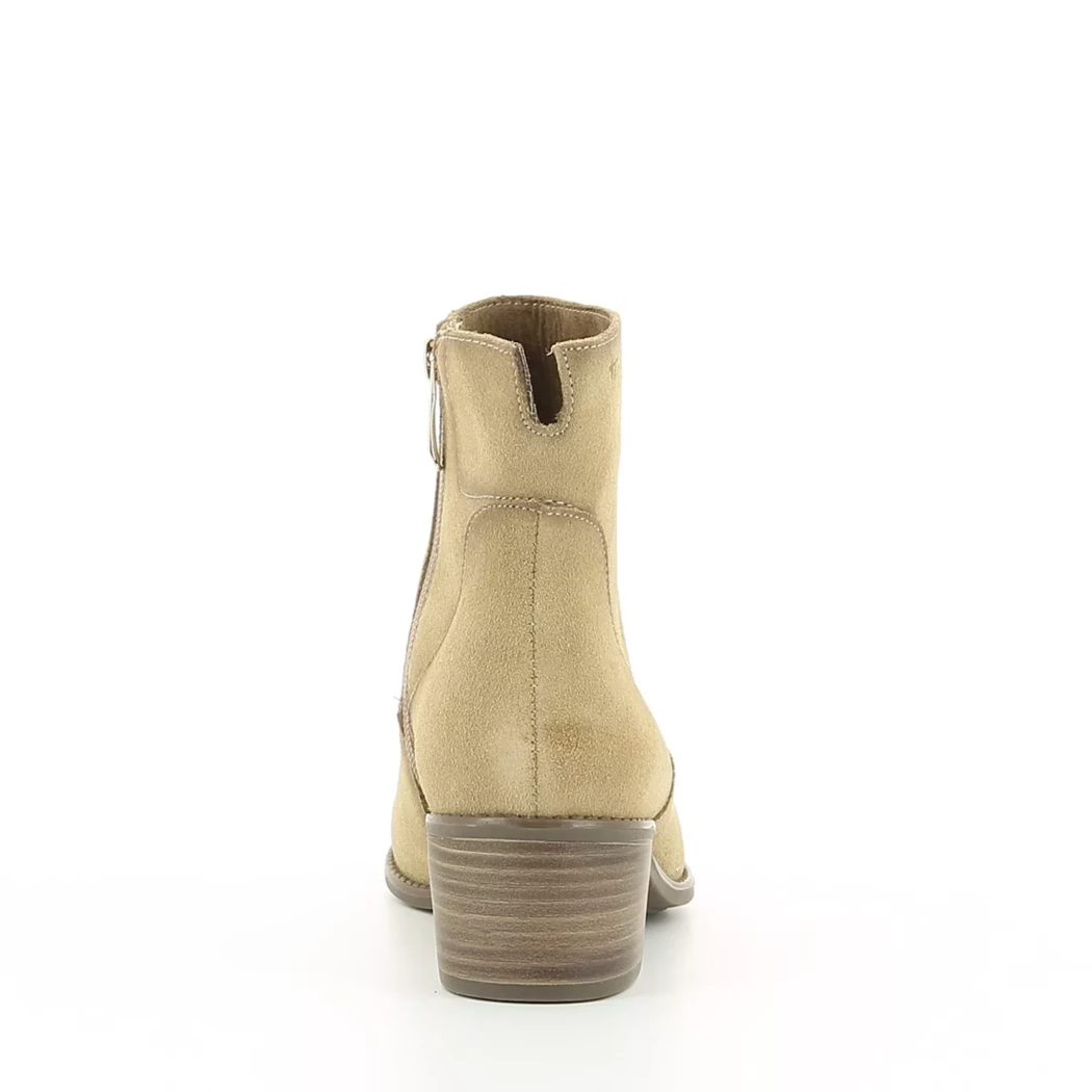 Image (3) de la chaussures Tamaris - Boots Beige en Cuir nubuck