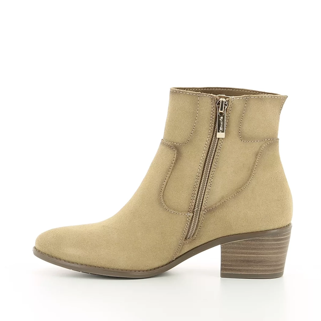Image (4) de la chaussures Tamaris - Boots Beige en Cuir nubuck