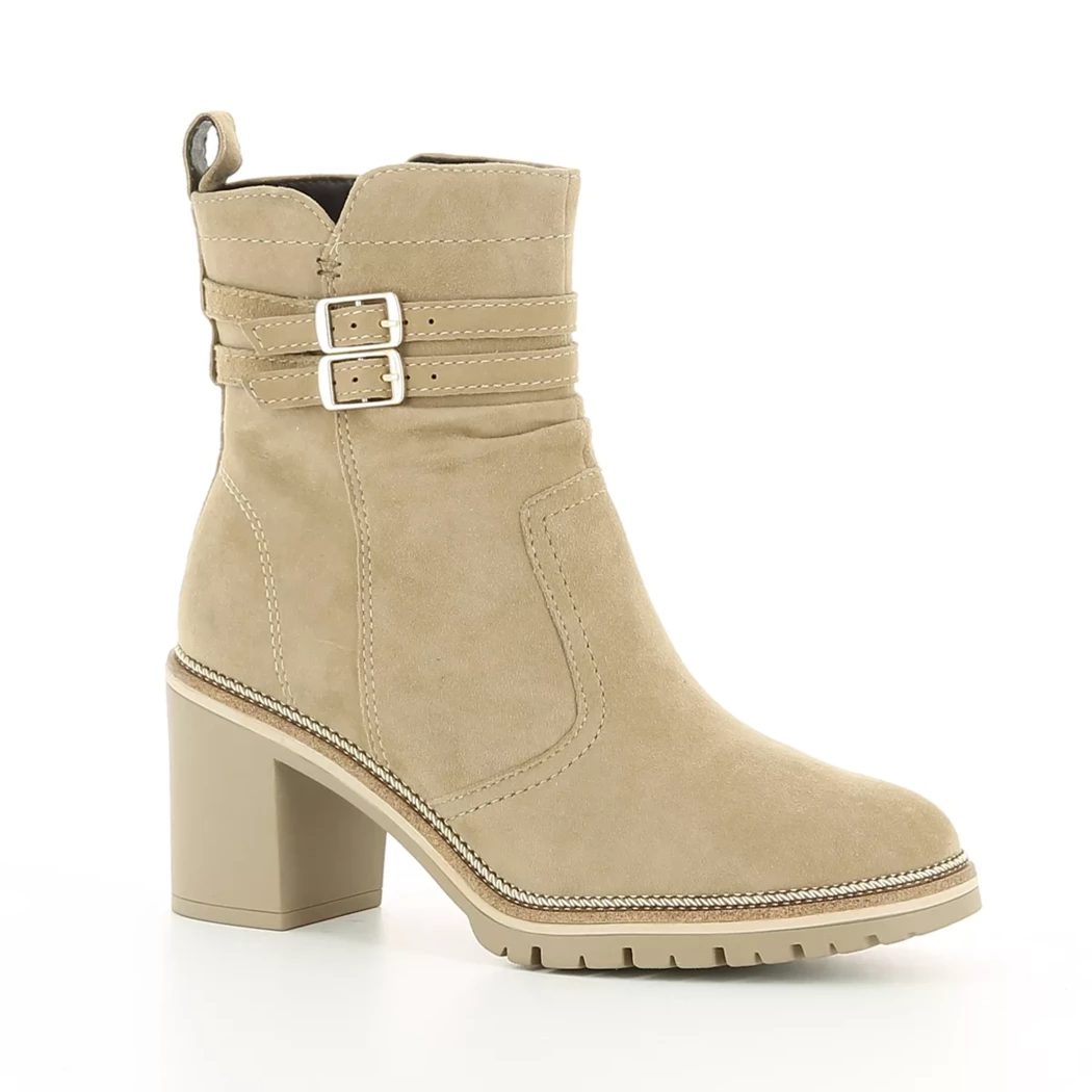 Image (1) de la chaussures Tamaris - Boots Taupe en Cuir nubuck