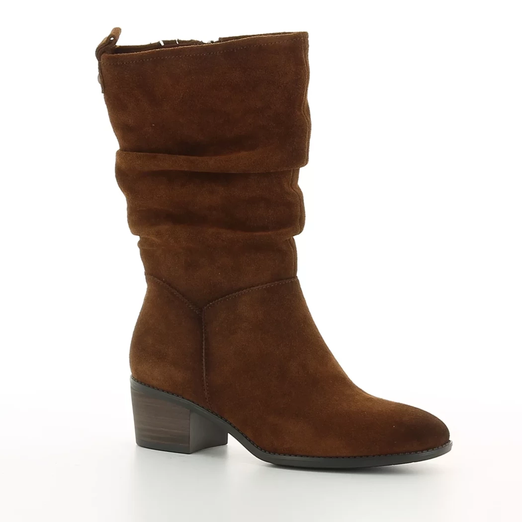 Image (1) de la chaussures Tamaris - Boots Cuir naturel / Cognac en Cuir nubuck Image (1) de la chaussures Tamaris - Boots Cuir naturel / Cognac en Cuir nubuck