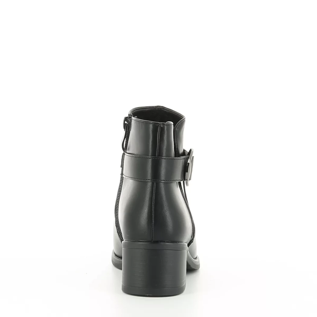 Image (3) de la chaussures Smart Standard - Boots Noir en Cuir synthétique
