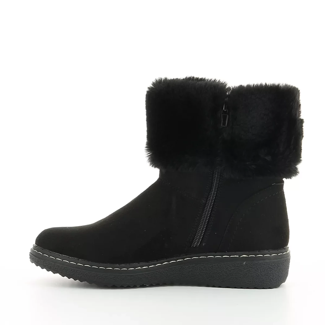 Image (4) de la chaussures Divina - Boots Noir en Cuir synthétique