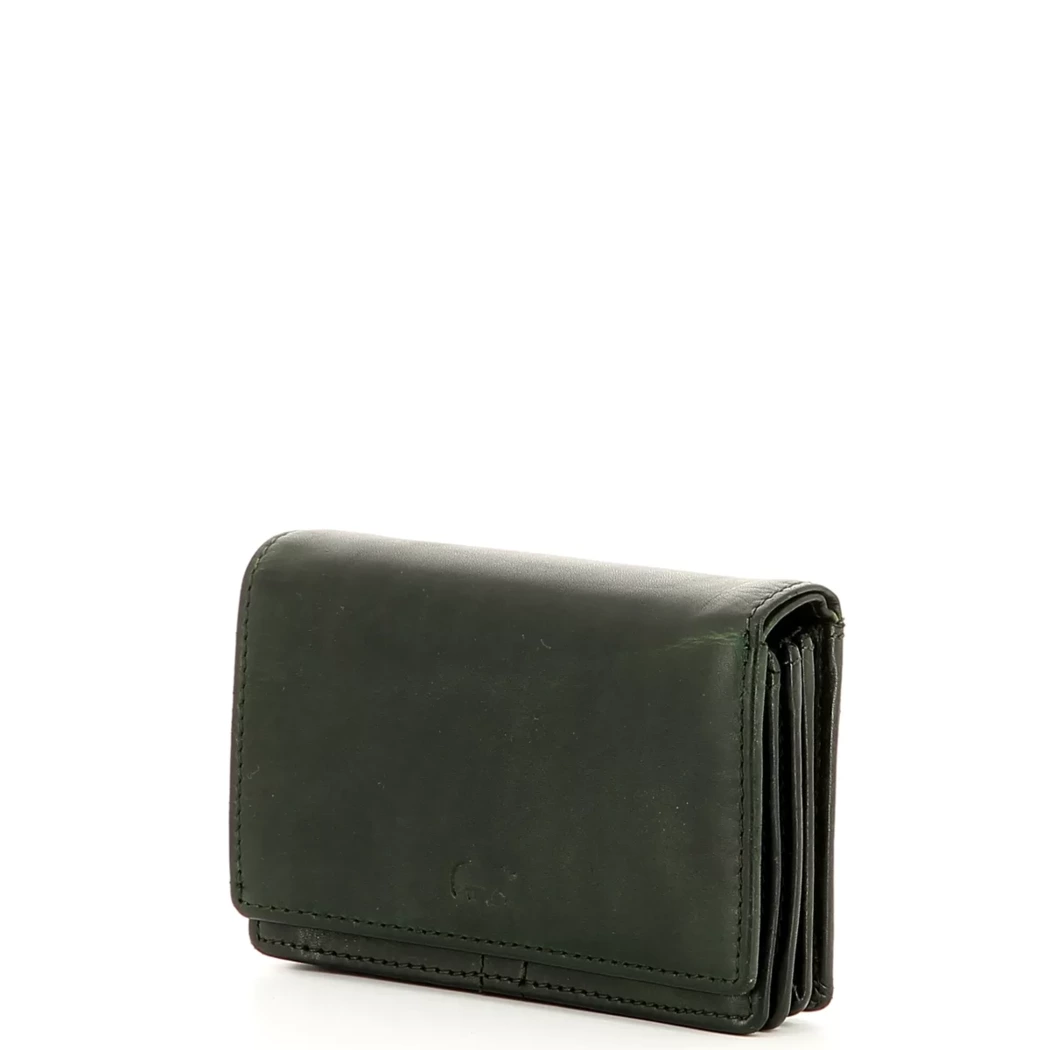 Image (4) de la chaussures Beardesign - Portefeuilles et Pochettes Vert en Cuir