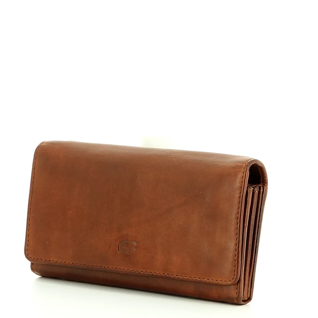 Image (4) de la chaussures Beardesign - Portefeuilles et Pochettes Cuir naturel / Cognac en Cuir