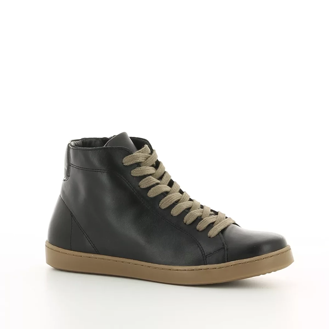 Image (1) de la chaussures Diabolo Studio - Bottines Noir en Cuir