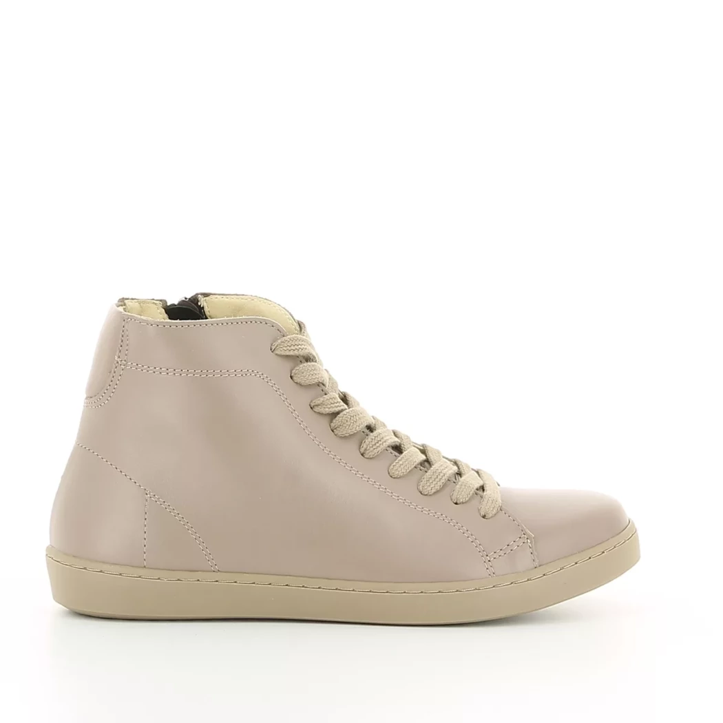Image (2) de la chaussures Diabolo Studio - Bottines Beige en Cuir
