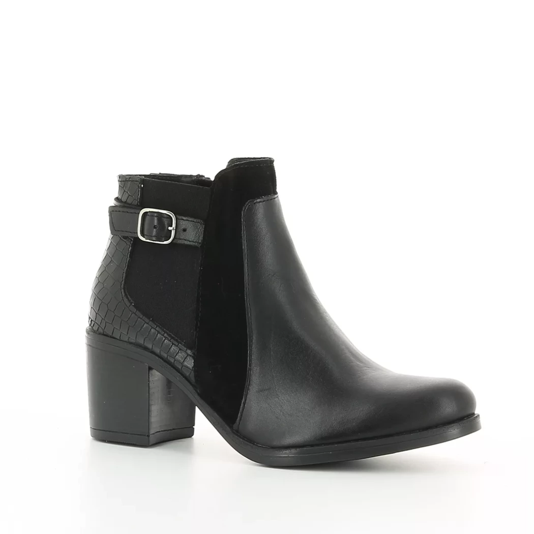 Image (1) de la chaussures Simplement B - Boots Noir en Cuir Image (1) de la chaussures Simplement B - Boots Noir en Cuir