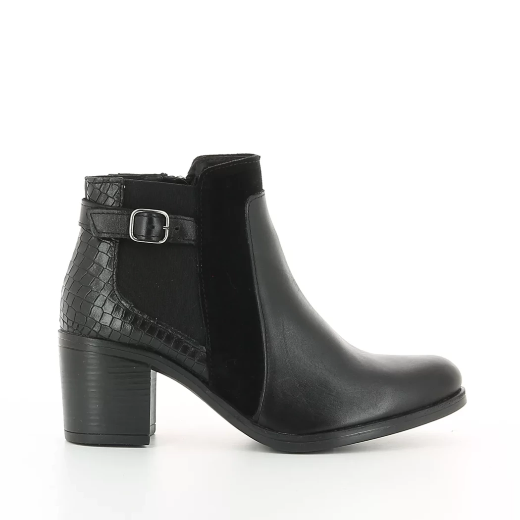 Image (2) de la chaussures Simplement B - Boots Noir en Cuir Image (2) de la chaussures Simplement B - Boots Noir en Cuir